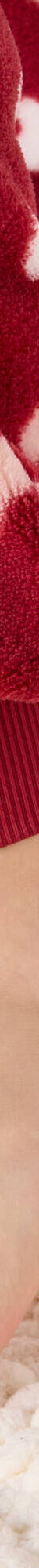 Pyjama "maison", maille polaire toucher peluche (rouge) Pyjama "maison", maille polaire toucher peluche (rouge)